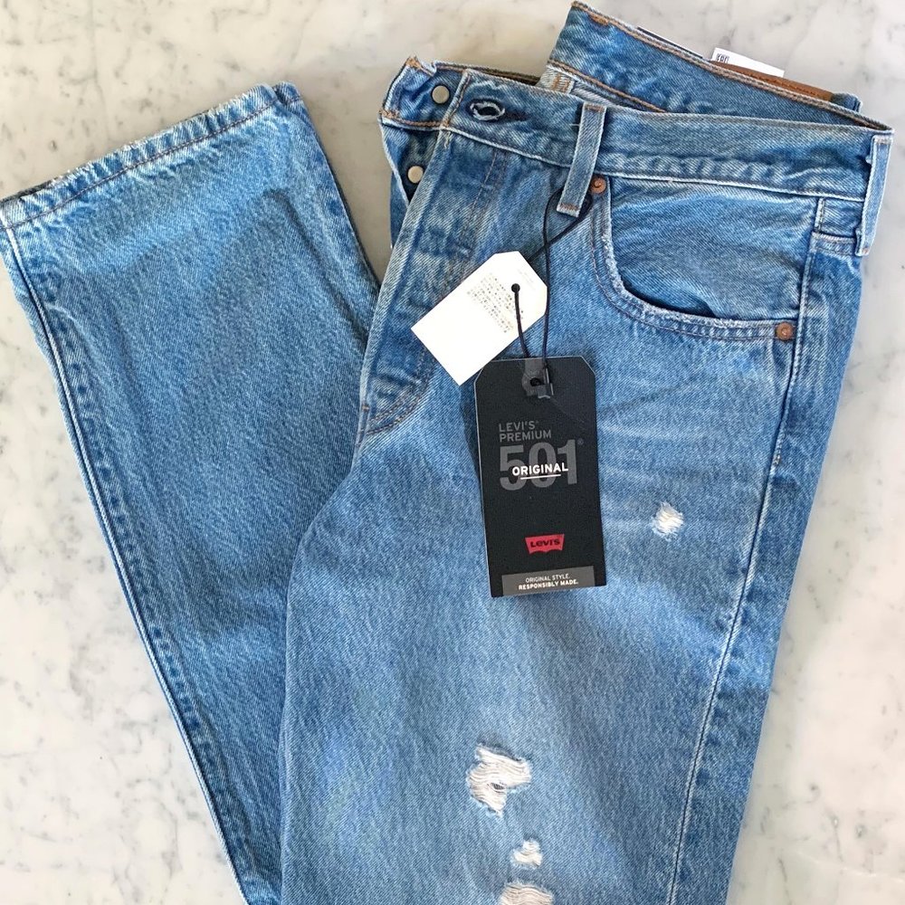 Levi's 501 Original Fit, Athens Crown Destruction